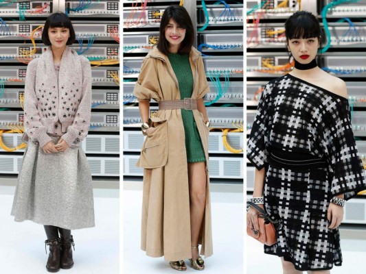 Angela Yuen, Alessandra Mastronardi y Nana Komatsu.
