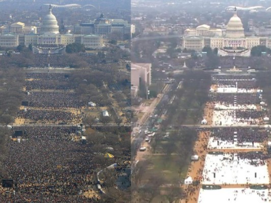 Toma de posesión: Obama vs Trump