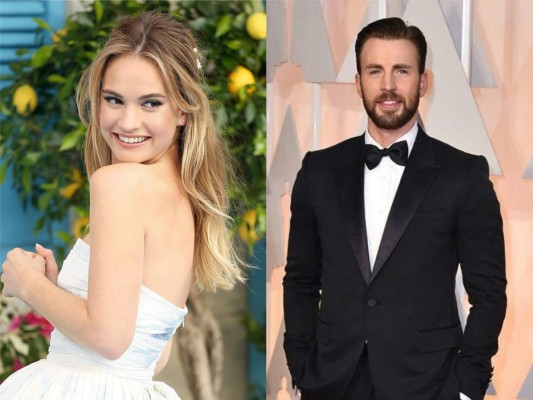 ¿Quién es Lily James, la nueva novia de Chris Evans?