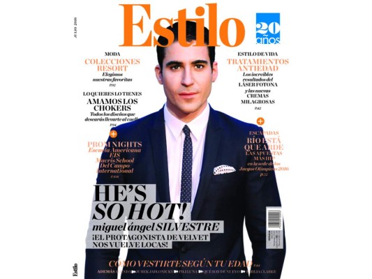 Desde España con amor llegó Miguel Angel Silvestre, el actor revelación de Europa, que robó los corazones de todas con su papel de Alberto Márquez en la teleserie de Antena 3 Velvet y su polémico papel en Sense8 de Netflix