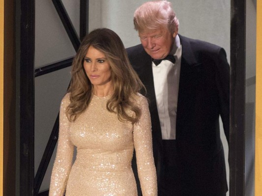 Melania Trump viste de Ralph Lauren