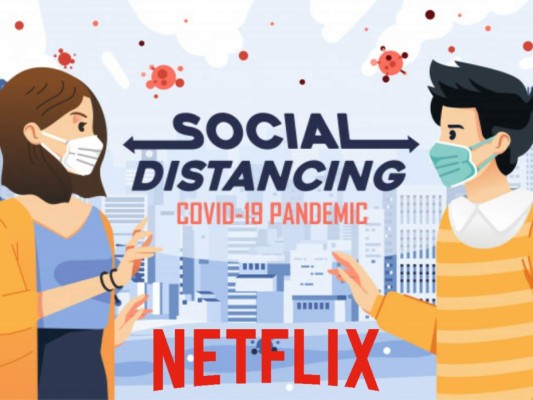 Distanciamiento Social<br/>La pandemia ha dado lugar al surgimiento de nuevas películas, series y documentales, este es el caso de esta mini serie de 8 capítulos que los productores de Netflix han creado para ti, con una trama similar a la realidad que vivimos actualmente. La historia relata los momentos de incertidumbre y encierro que viven los personajes, su estreno está programado para el 15 de octubre.<br/>
