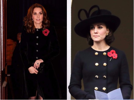 El look impecable de Kate en Remembrance Day