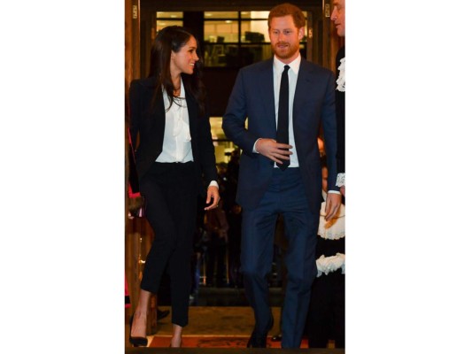 La pareja a su llegada a la importante ceremonia (fotos AFP)