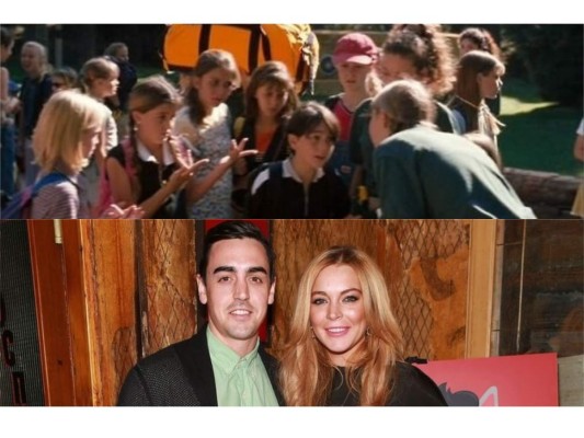 5. Michael Lohan Jr. interpretó el papel del niño que llegó al campamento de niñas por error.