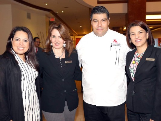 Alessandra Foletti inaugura exposición de arte en el Marriott