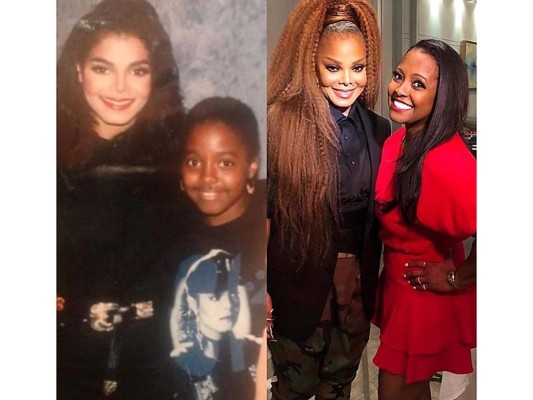 Janet Jackson y Keisha Knight Pulliam