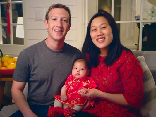 Mark Zuckerberg será padre de nuevo