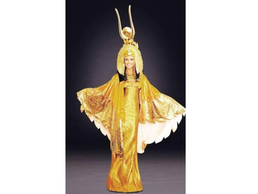 Cleopatra fue su disfraz para el 2012.