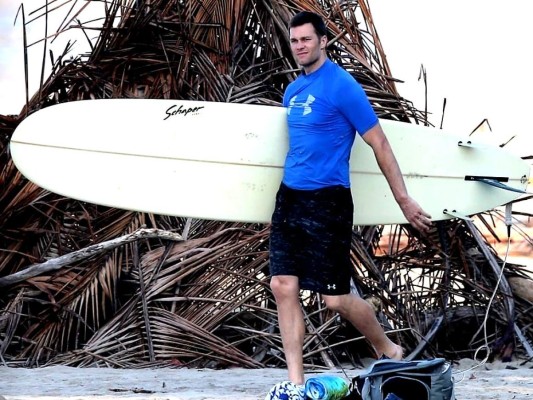 Tom Brady y Gisele Bündchen en Costa Rica