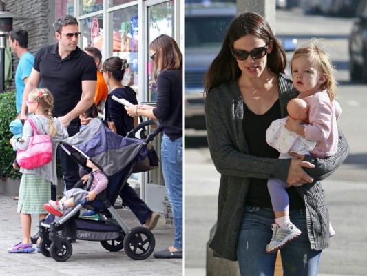 Jennifer Garner y Ben Affleck han trabajado para mantener la estabilidad emocional de sus tres hijos.