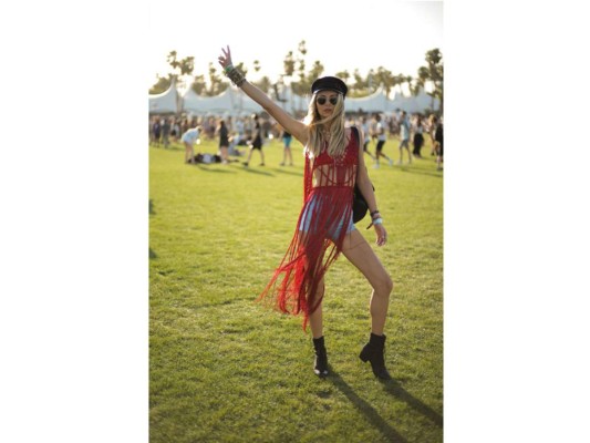 Los looks de los famosos en Coachella 2018