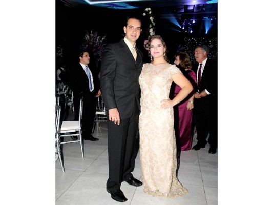 Elegante recepción para Jacobo y Nathalie Handal  