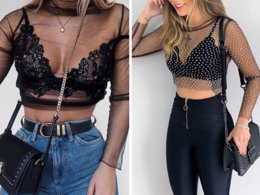 Ocho opciones para utilizar un bralette