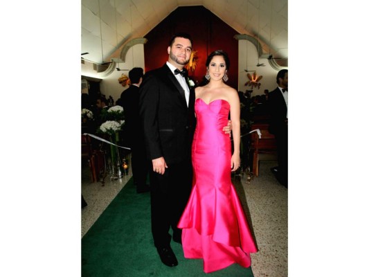 La boda religiosa de Abel Fonseca y Claudia López