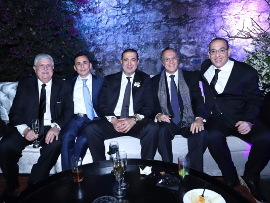 Eduardo Kafie, Enrique Rodriguez, Pedro Atala, Fauzy Rishmawy, Javier Atala