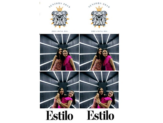 Estilo Photobooth en la prom 2019 de la EIS