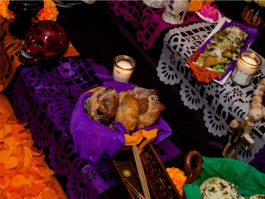 Inauguración de 'Altar de muertos' Hotel Marriott en Tegucigalpa