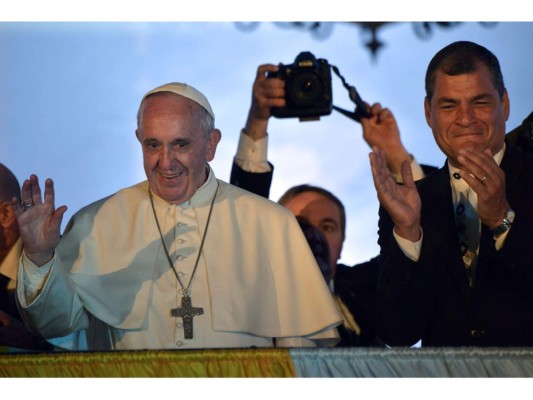 Visita del Papa Francisco a Ecuador