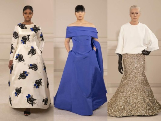 Valentino fue bastante emotivo en la colección de Alta Costura que presentó este año, donde desfilaron en la pasarela modelos con diferentes cuerpos, lo cual hizo que la casa italiana fuera totalmente inclusiva.