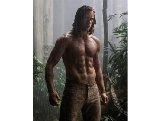 Alexander Skarsgard, sexy protagonista de Tarzán