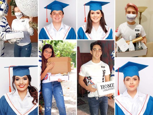 Contagiados de emoción los seniors de El Buen Pastor Episcopal School en San Pedro Sula, recibieron en sus casas, y de manos de la mascota de la escuela, un regalo conmemorativo por su graduación. Las imágenes de la generación 2020 con sus togas y birretes reflejan su alegría por la nueva etapa que está a punto de conocer. Conoce aquí a los nuevos bachilleres.