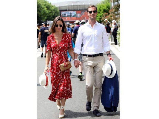 Pippa Middleton deja ver su embarazo de 3 meses