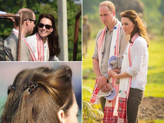 Looks de Kate Middleton en su gira por la India