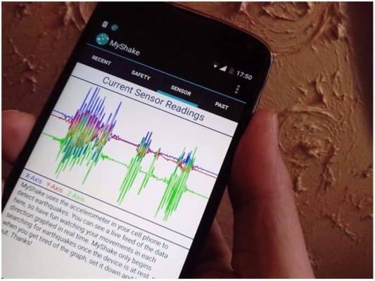 Aplicaciones para recibir alertas sísmicas
