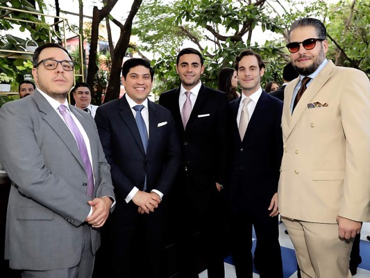 Bernie Villars, José Maymir, Alberto Sikaffy, Alejandro Rishmawy y Juan Carlos Rodríguez