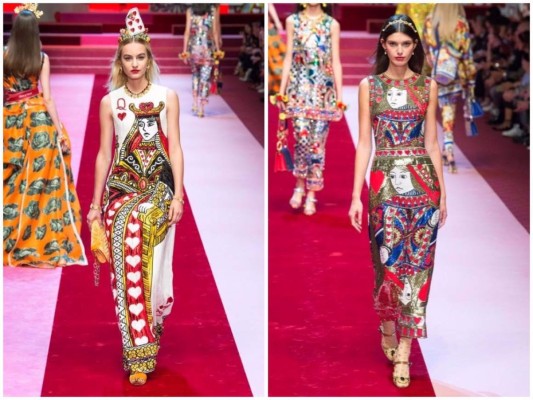 La pasarela de Dolce y Gabbana en Milán Fashion Week