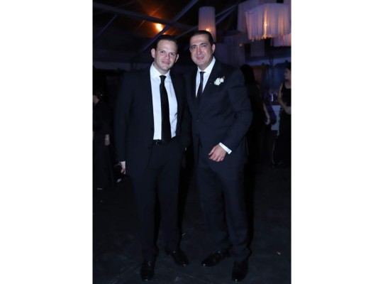 Christian Castillo y Pedro Atala
