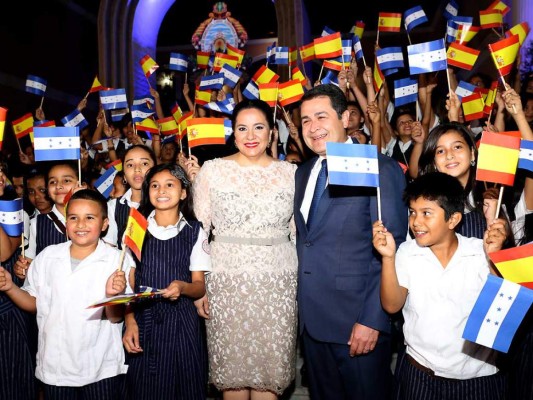 Honduras: Una cena con Letizia en Casa de Gobierno