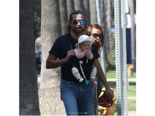 Bradley Cooper e Irina disfrutan unas vacaciones junto a su hija