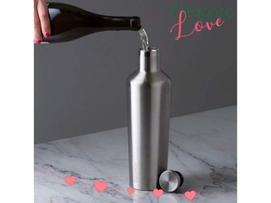 Una increíble idea para regalar son los hermosos termos que Eleganza te ofrece, cuentan con diferentes diseños para que puedas elegir tu favorito. Además, tienen la capacidad de mantener líquidos fríos durante 24 horas o 12 horas calientes.