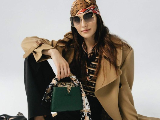 El pañuelo es pieza clave de la colección SS 2020 de Louis Vuitton