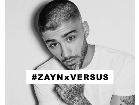 Zayn Malik el novio de Gigi Hadid es la nueva imagen de Versus Versace