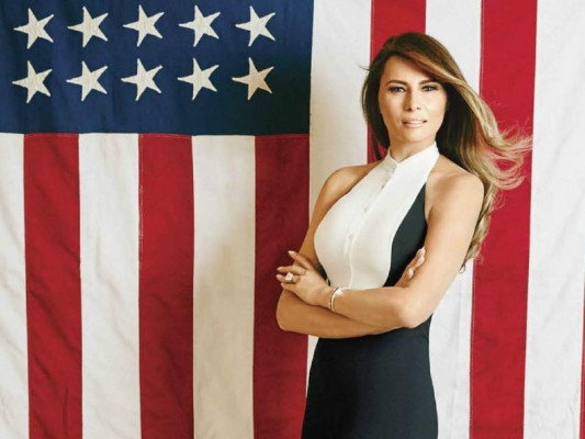 Melania Trump será la primera dama crecida en un régimen comunista
