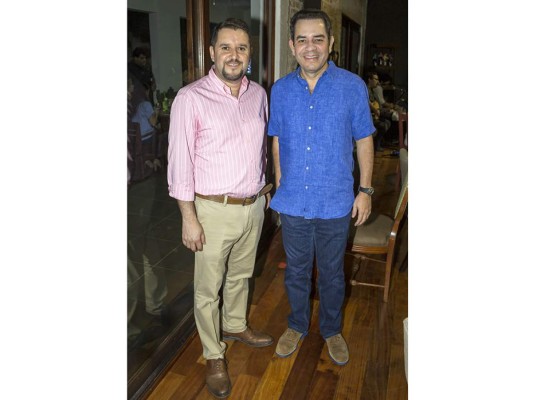 Juan Manuel Matute y Edgardo León Gómez.