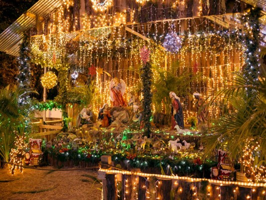 El color de la Navidad en San Pedro Sula  