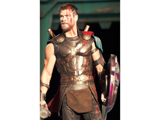 La nueva imagen del dios nórdico del trueno Chris Hemsworth, es Thor.