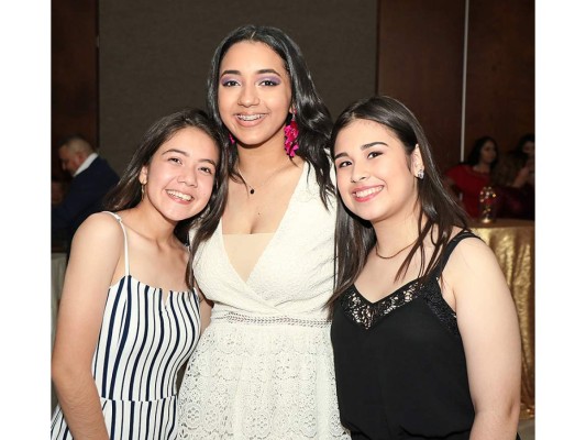 Tiara Hernández, Katia Rivera y Lourdes Castellón.