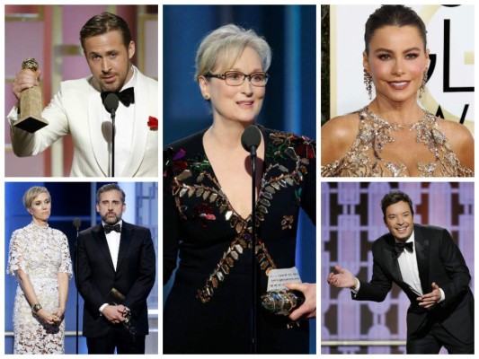 Los ocho momentos de los Golden Globes 2017