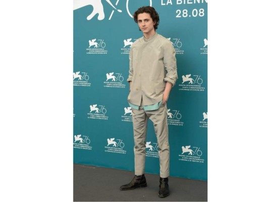 Look de Timothée Chalamet en las alfombras rojas