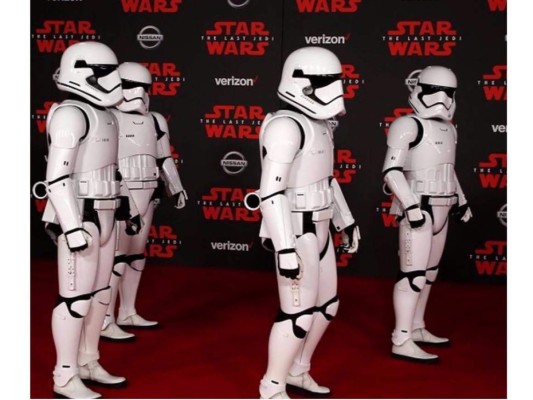 La premiere de Star Wars 'El Último Jedi'