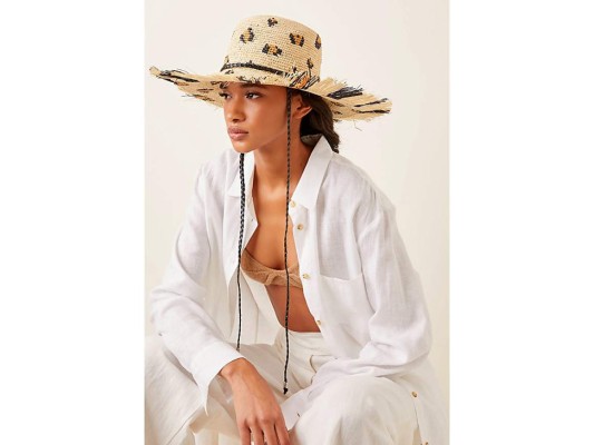 Divertido sombrero de paja