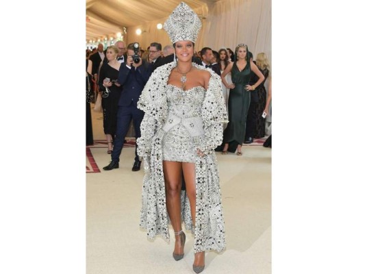 Rihanna por Maison Margiela, MET Gala 2018.