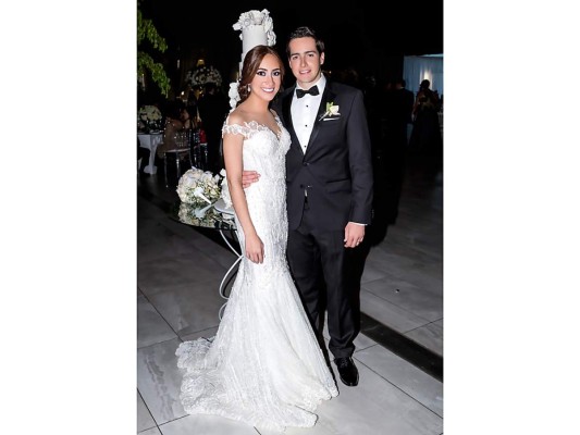 Laurie López y su esposo Harry Panting.