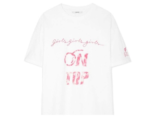 Ganni, Girls on top, chicas en lo superior