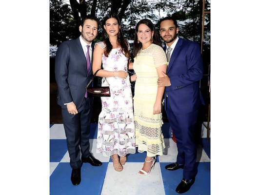 Hernan Carrión, Nabila Facussé y Juan Zelaya